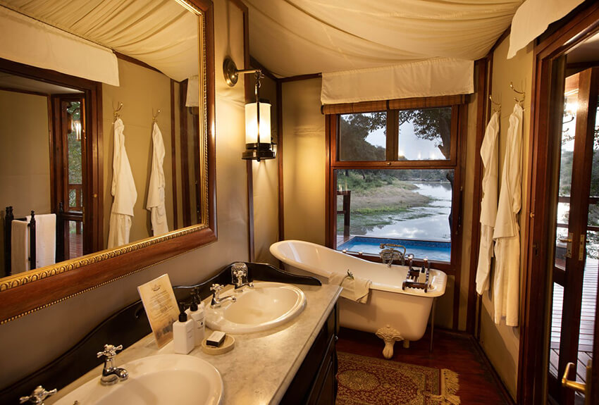 Hamiltons Tented Camp Luxury Suite 1
