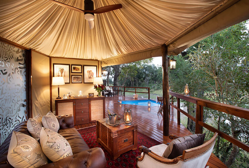 Hamiltons Tented Camp Luxury Suite 3