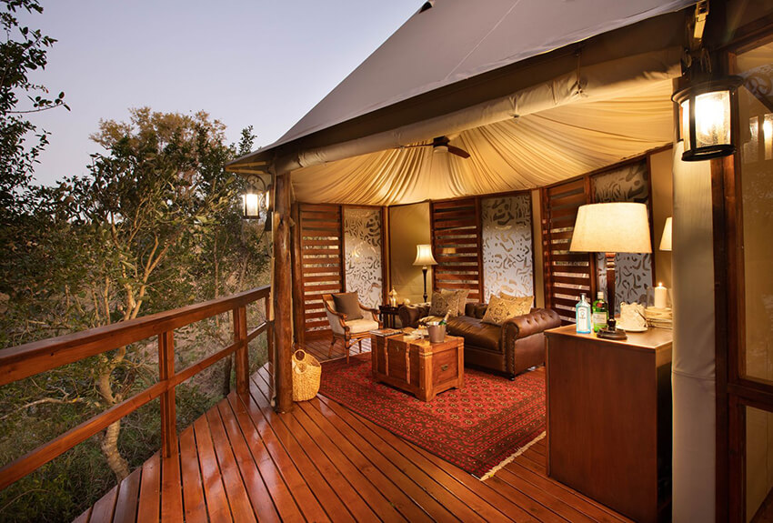 Hamiltons Tented Camp Luxury Suite 7