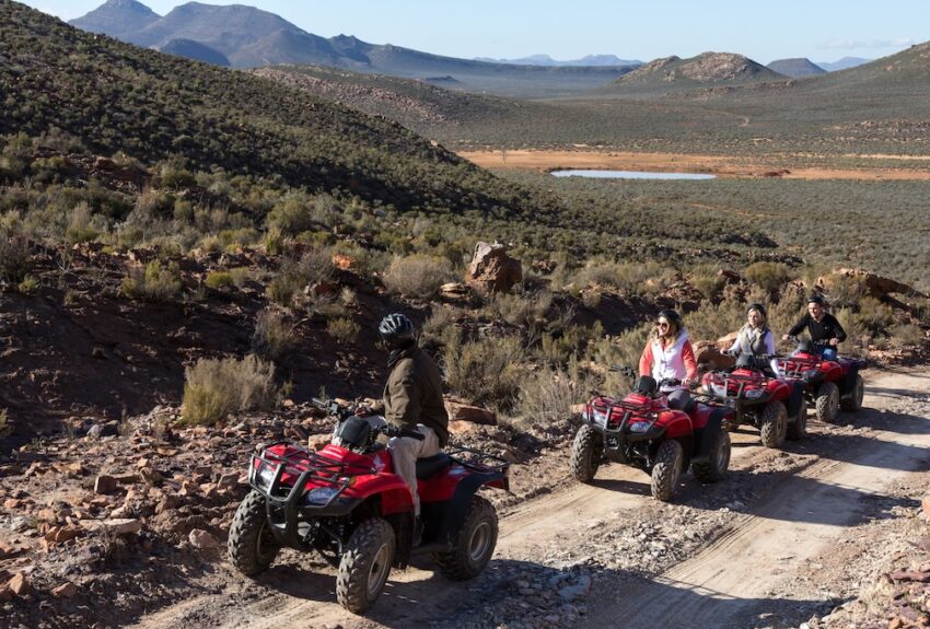Aquila Quad Biking Quadbike safari at Aquila